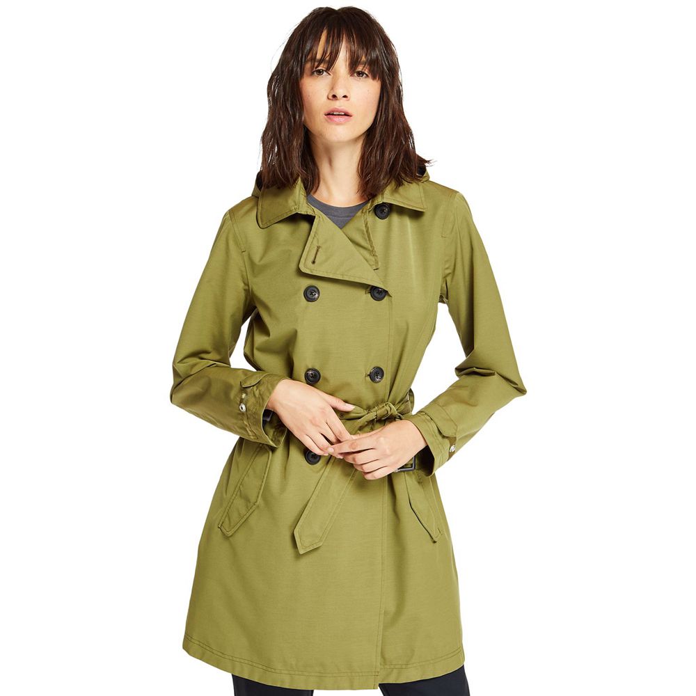 Geci Timberland Dama Masline Verzi - Classic Waterproof Trench - Romania - BDVGQC580